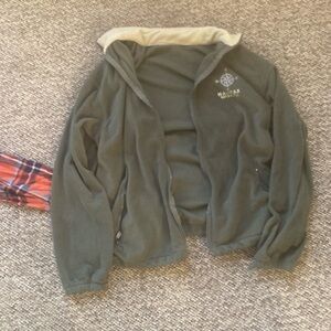 No brand cotton fleece with hand pockets